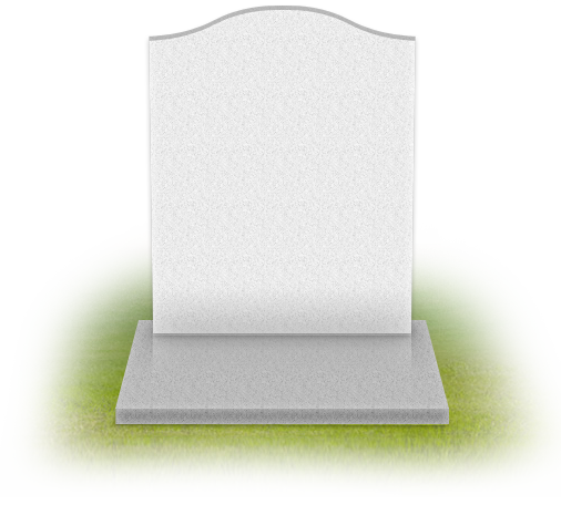 Blank Gravestone Png - Blank Gravestone (506x456), Png Download