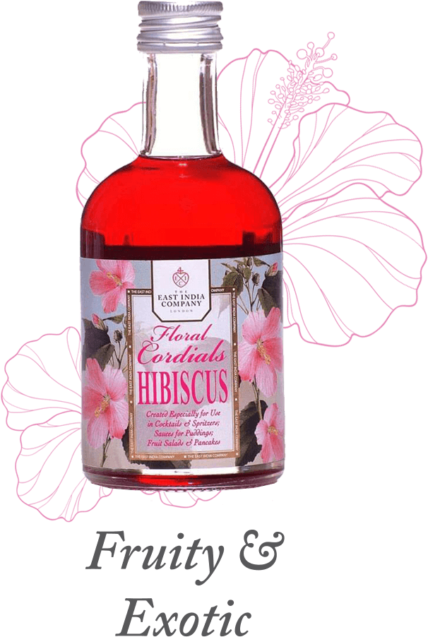 Hibiscus Cordial Available At The East India Company - Friedenstaube (750x1134), Png Download