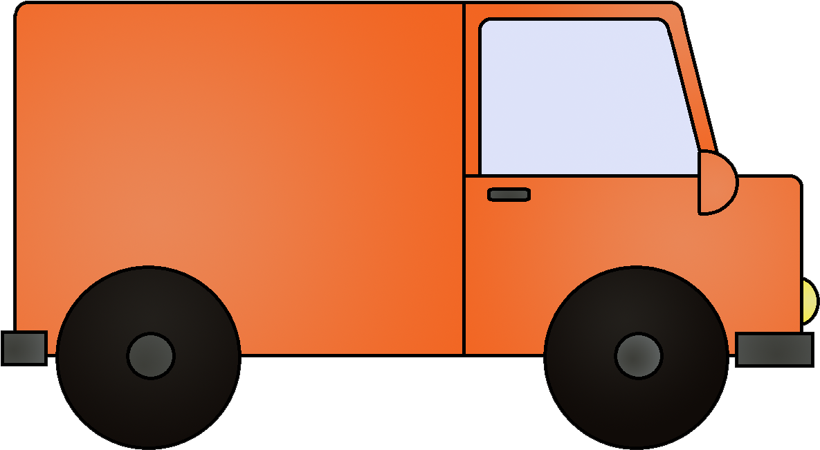 Delivery Van Clipart Png - Delivery Van Clipart (1270x718), Png Download