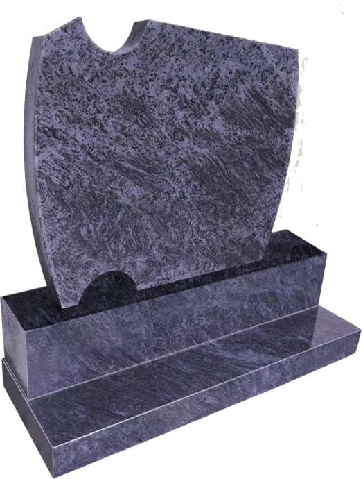 C1 Granite Headstone - Granite (524x690), Png Download