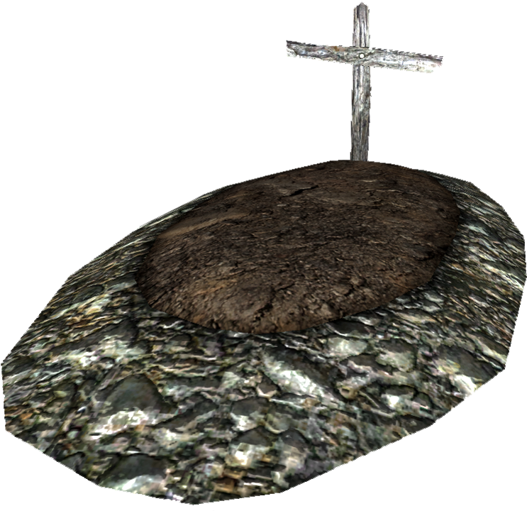 Grave - Ruby Hill Grave Fallout New Vegas (800x757), Png Download