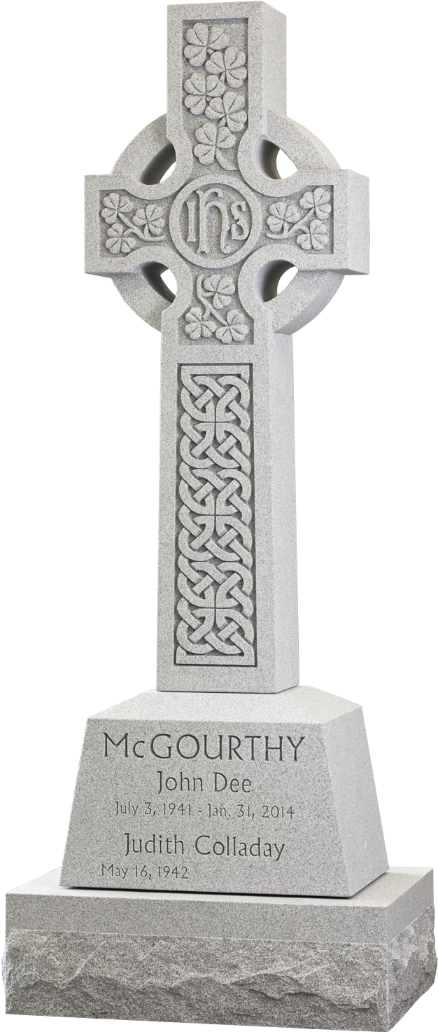 Mcgourthy Cross - Celtic Cross (737x1500), Png Download