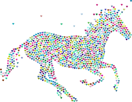 Unicorn Drawing Computer Icons Watercolor Painting - Unicorn With No Background (442x340), Png Download