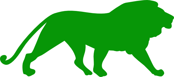 How To Set Use Lion Green Icon Png (600x267), Png Download