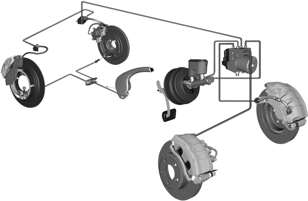 Brake Fluid Can't Be Compressed, So It Can Be Directed - Dumbbell (660x400), Png Download