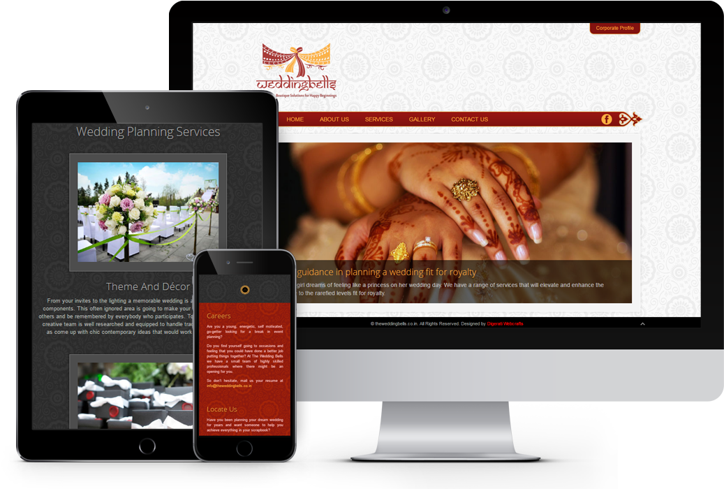 A B2c Wedding Planner's Website For “weddingbells” - Netscout Airmagnet Planner - Am/a4012 (1100x730), Png Download