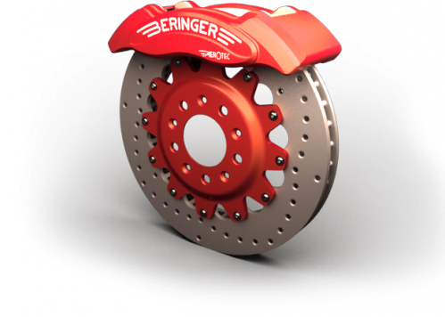 The Major Advantage Of These Calipers Is Their Very - Étrier De Frein Beringer (499x356), Png Download