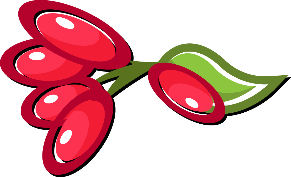 Fruits Clipart Berry - Fruit (1138x693), Png Download