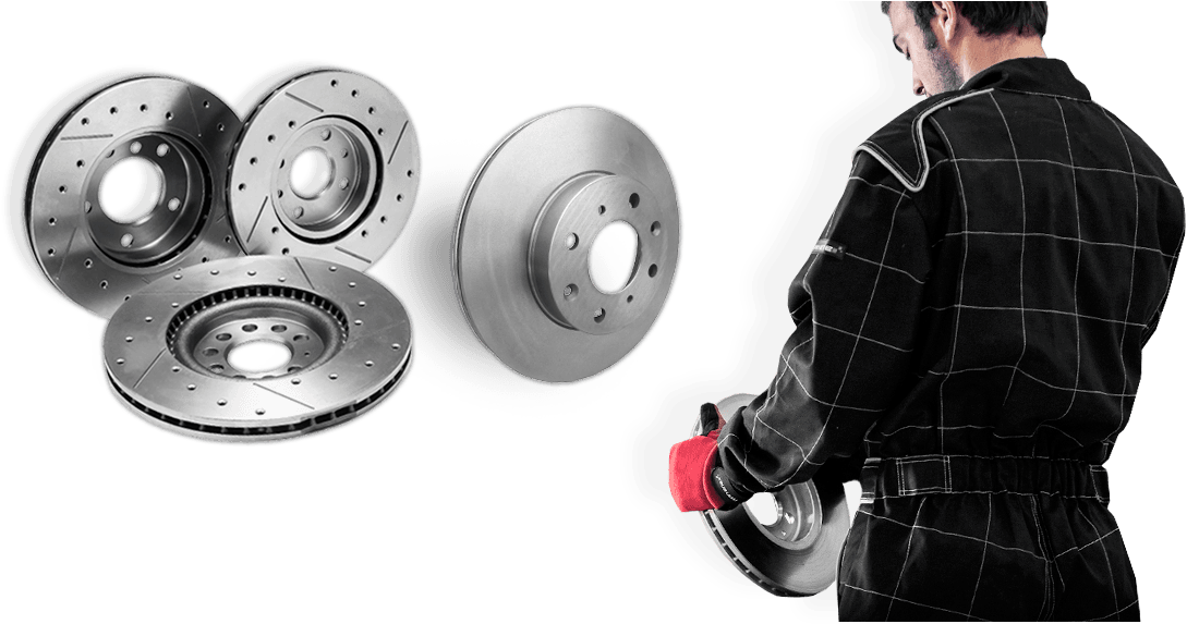 Technical Equipment - Brakes - Disques De Frein Redspec Rainurés Percés Pour Renault (1200x572), Png Download