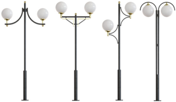 Street Light Png Free Download - Portable Network Graphics (600x354), Png Download
