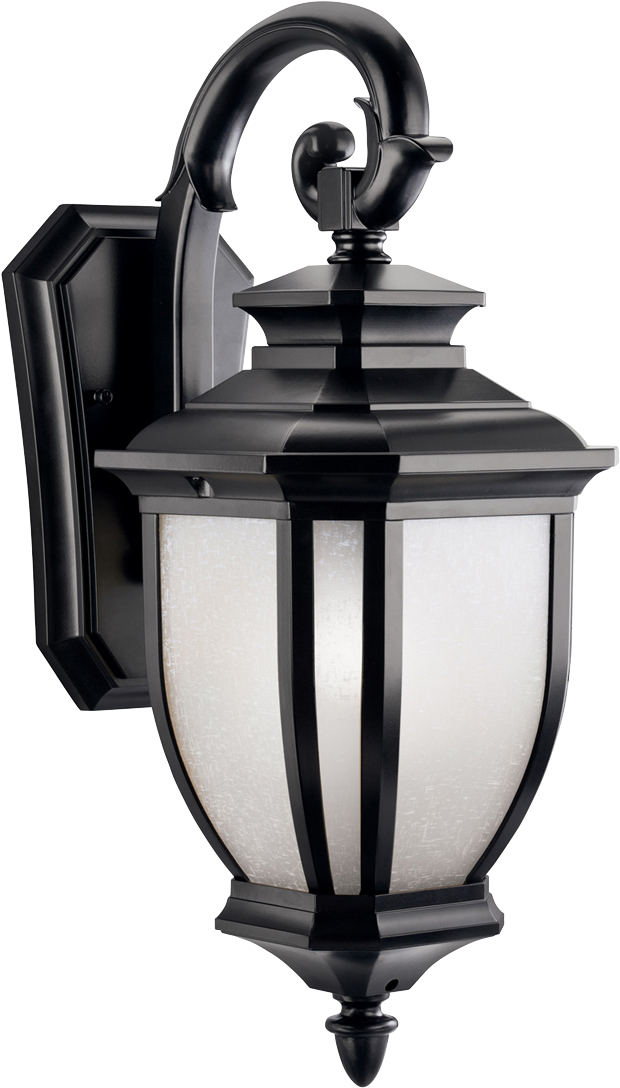 Kichler Salisbury 19.25-in H Black Outdoor Wall Light (1200x1200), Png Download