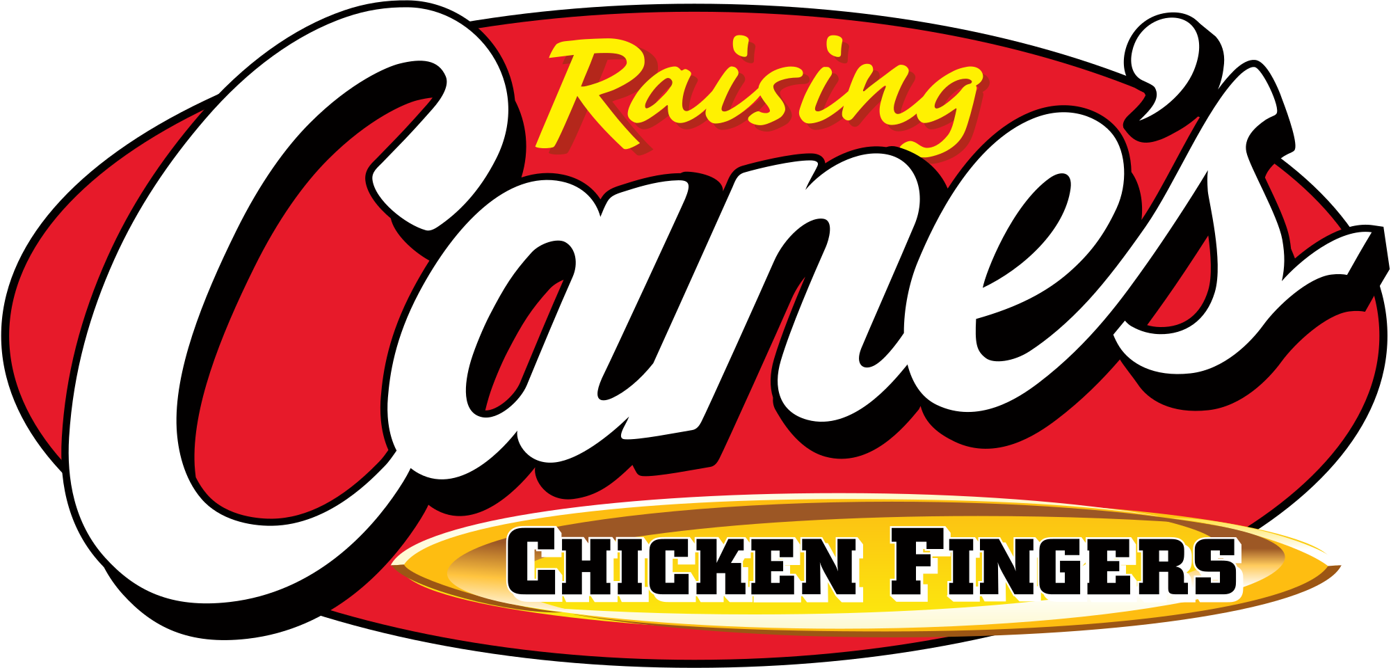 Restaurants Opening In Dallas Cowboys Frisco Facility - Raising Cane's Logo Png (636x306), Png Download