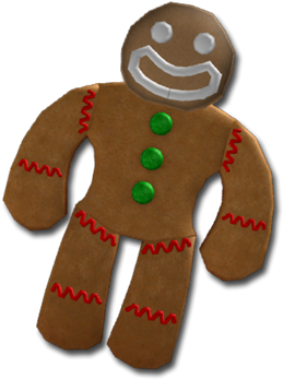 Gingerbread Man (420x420), Png Download