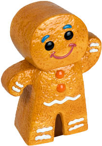 Gingerbread Man Ceramic Jar - Very Gingerbread Man Cookie Jar And Biscuits (799x320), Png Download