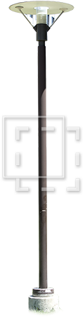 Disc Street Lamp - Street (450x450), Png Download