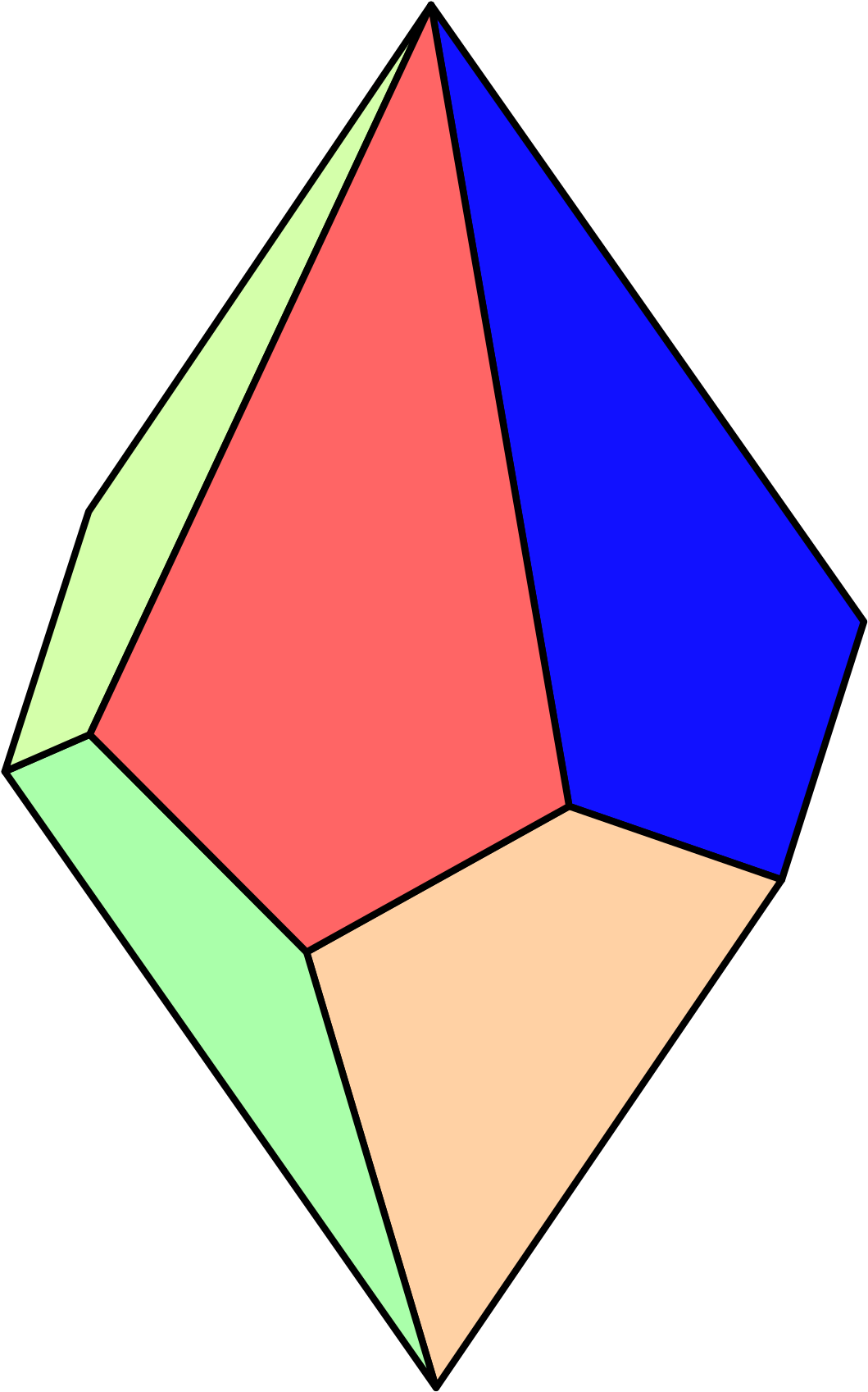 Pentagonal Trapezohedron (1200x1738), Png Download