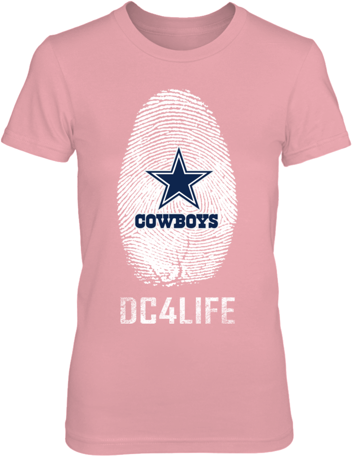 Dallas Cowboys 4 Life Shirt Dallas Cowboys 4 Life Shirt - Clemson Football Mom Shirts (1000x1000), Png Download