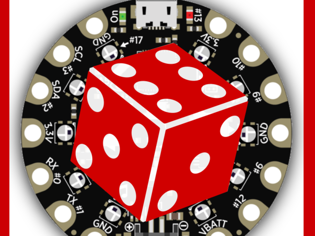 Circuit Playground D6 Dice - Playground Circuit (640x480), Png Download