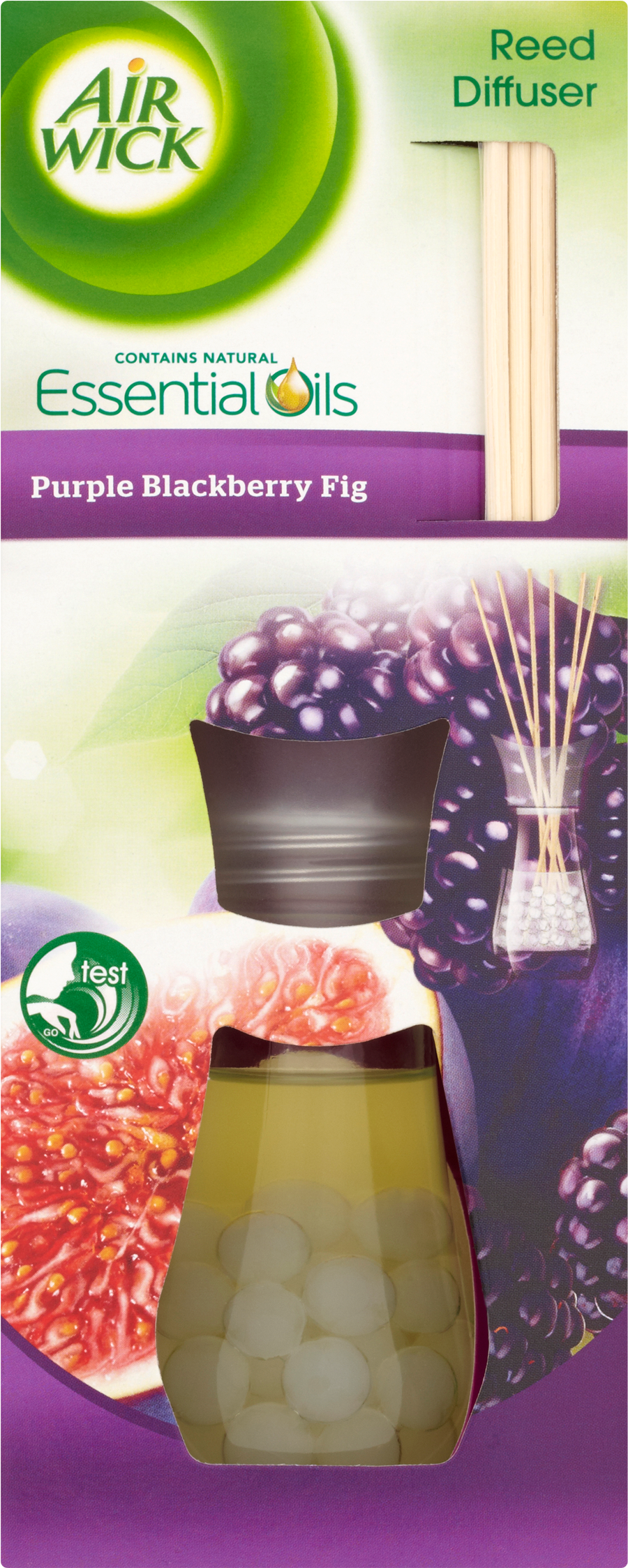 Air Wick Reed Diffuser Purple Blackberry Fig - Air Wick Reed Diffuser (2365x2365), Png Download