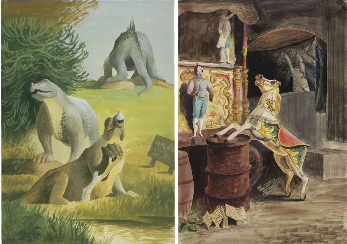 Barbara Jones, Crystal Palace Gardens, Sydenham, Kent, - Painting (1500x855), Png Download