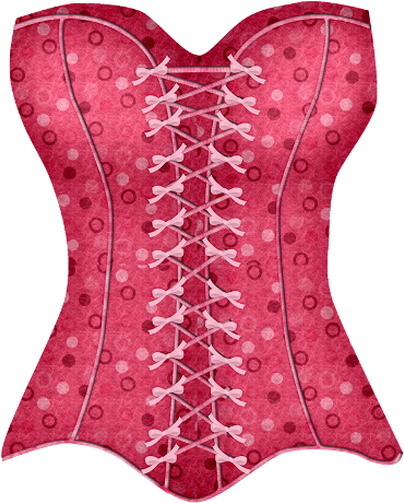 Corset Rosa Png (480x486), Png Download