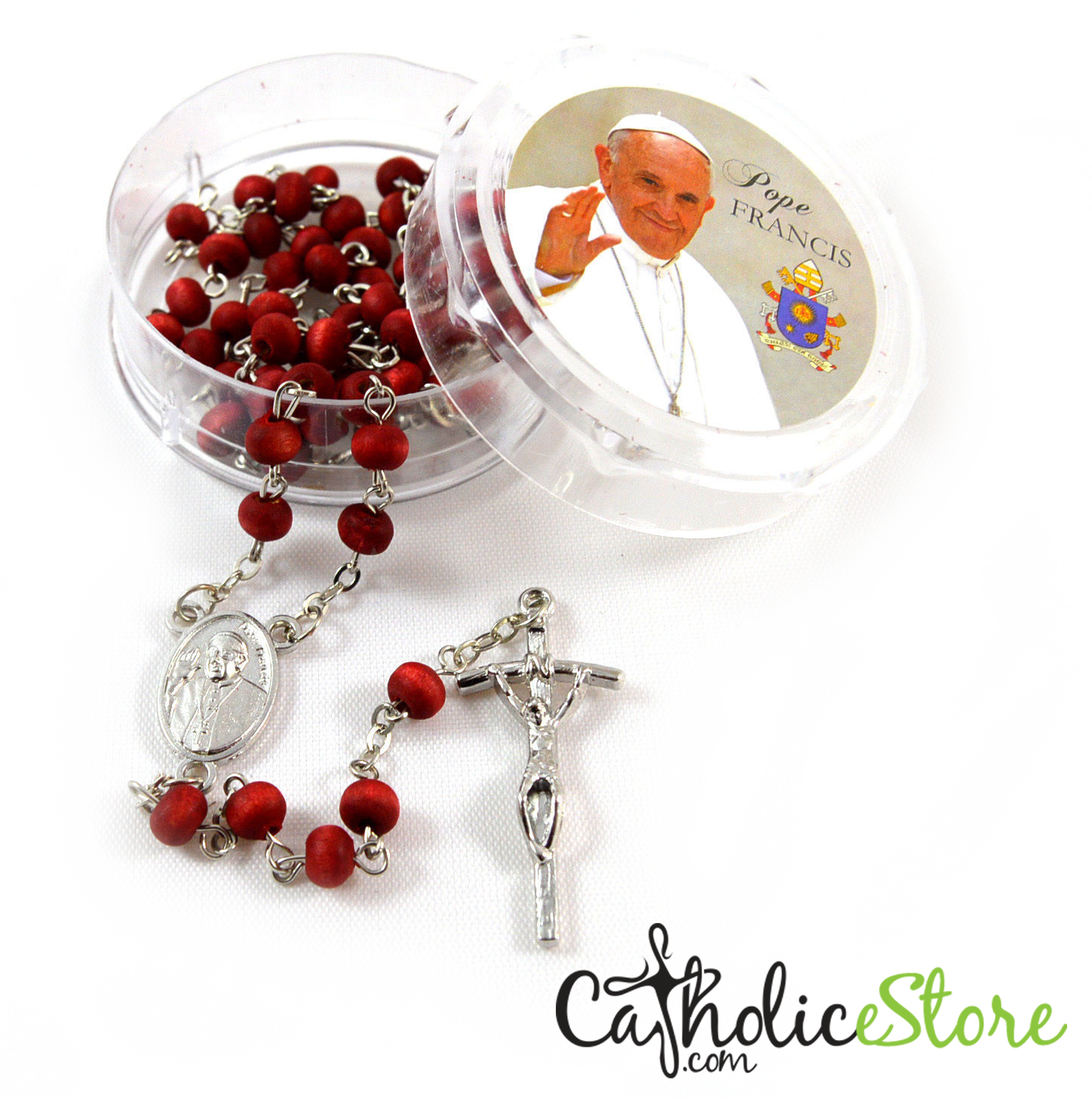 Rose Scented Rosary - Rosary (1448x1456), Png Download