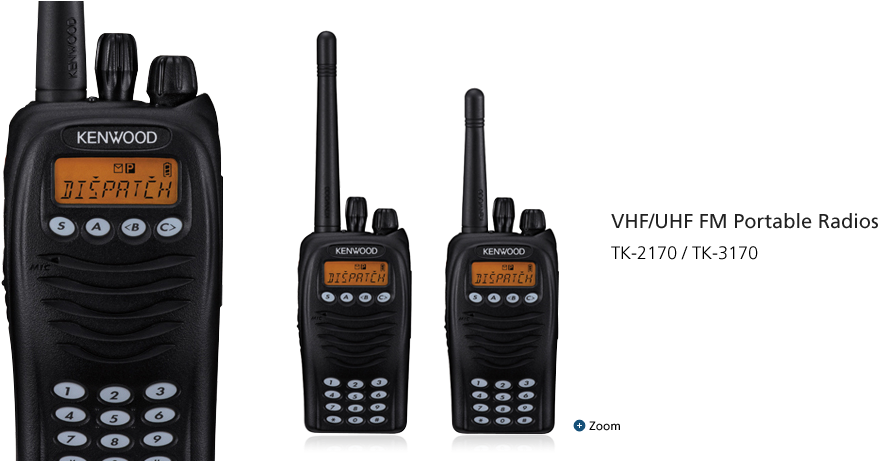 Vhf/uhf Fm Portable Radios Tk-2170 - Tk 2170 (985x460), Png Download