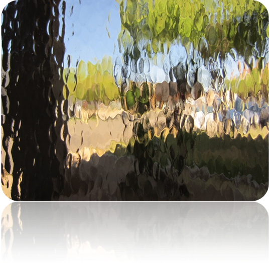 Small Hammered Glass - Glass (538x523), Png Download