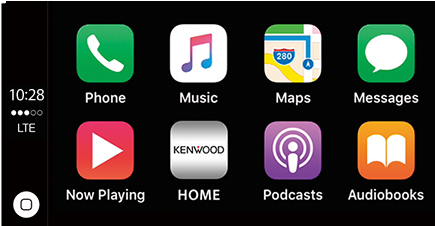 Apple Carplay - 2 Din Apple Carplay (483x269), Png Download