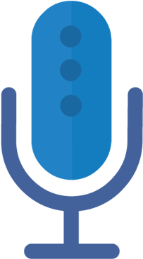 Microphone Icon Iconshow - Mic Icon Flat Transparent (450x400), Png Download