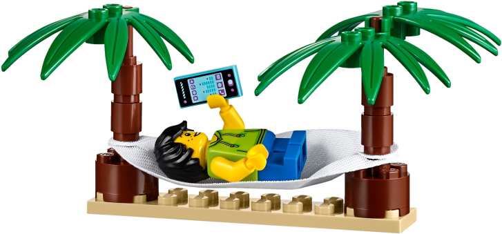 People Pack Fun At The Beach - Lego 60153 City Town People Pack – Fun (800x600), Png Download