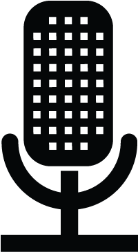 Mike, Microphone, Mic, Speaker, Voice Icon - Polka Dot (800x800), Png Download