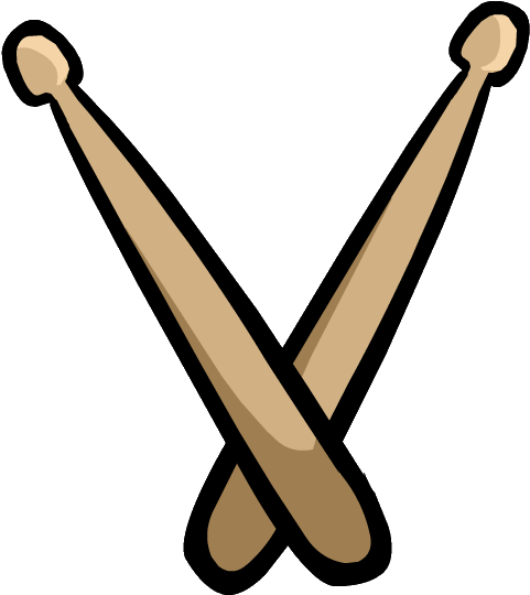 G Billy Drum Sticks - Drum Sticks Clipart (595x567), Png Download