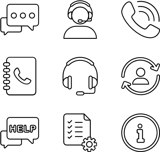 Support Service 16 Icons - Nerd Icons (600x564), Png Download