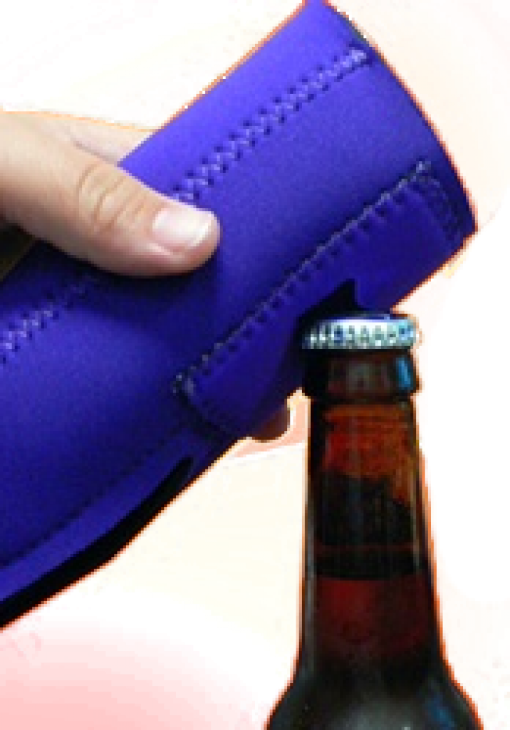 Party Popper Bottle Opener/cooler - Party Popper (728x1042), Png Download