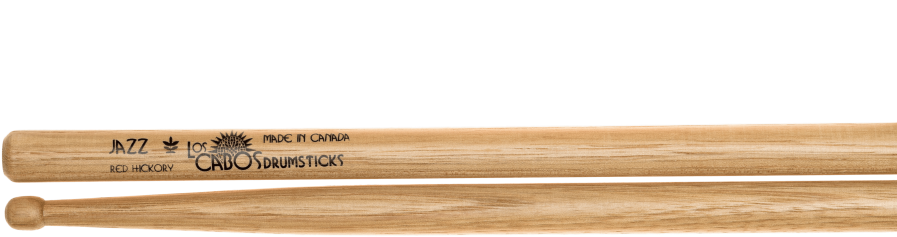 Los Cabos Jazz Red Hickory Drumsticks - Cue Stick (1024x569), Png Download