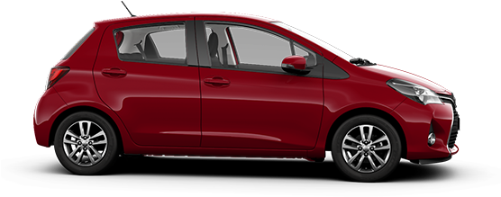 Yaris - Macchine Prospetto Png (555x280), Png Download
