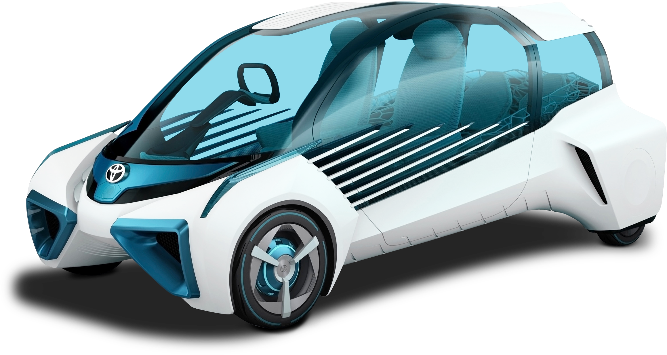 Toyota Fcv Plus (2496x1401), Png Download