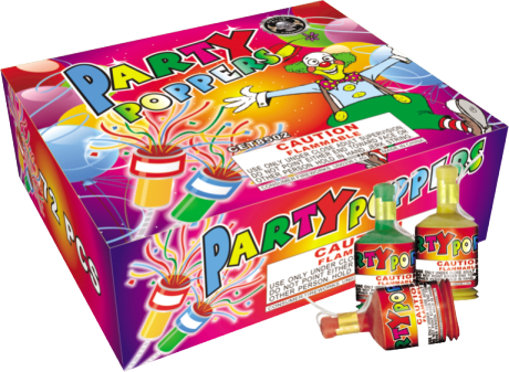Party Poppers - Party Popper (460x337), Png Download