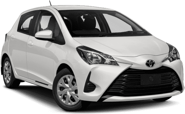 New 2018 Toyota Yaris L - Gray Mitsubishi Mirage Hatchback 2018 (640x480), Png Download