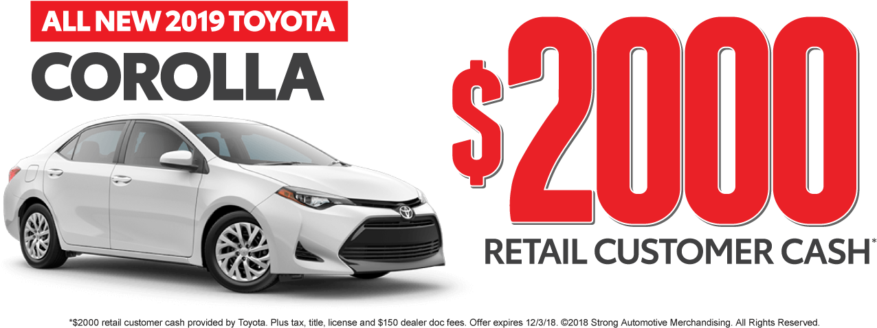 Elevate Your Driving Experience With A Toyota Corolla - Toyota Corolla (1372x548), Png Download