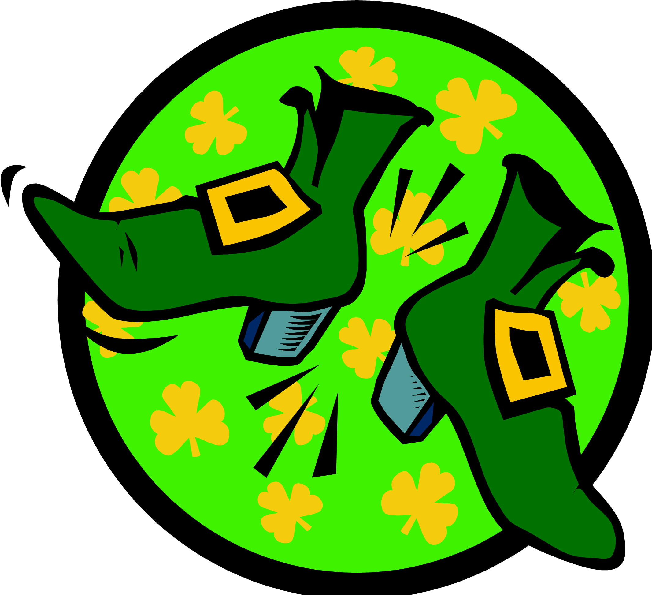 Zumba Saint Patty Days Pic - St Patrick Zumba Party (2153x1946), Png Download