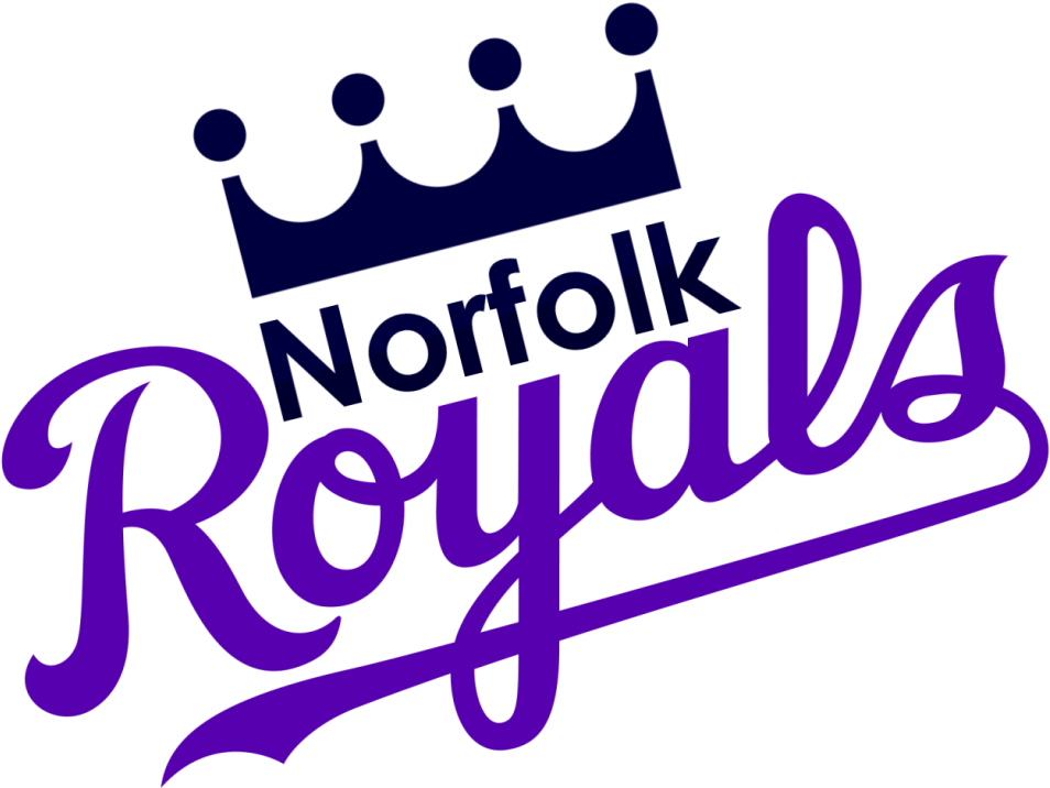 Norfolk Royals Logo - Kansas City Royals (1000x740), Png Download