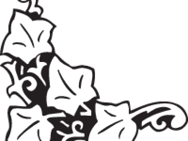 Gravestone Clipart Flower - Flower Borders (640x480), Png Download