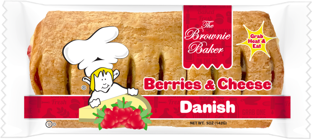 Click For Nutrition - Brownie Baker Cookie, Chocolate Chip - 4 Oz (1000x481), Png Download