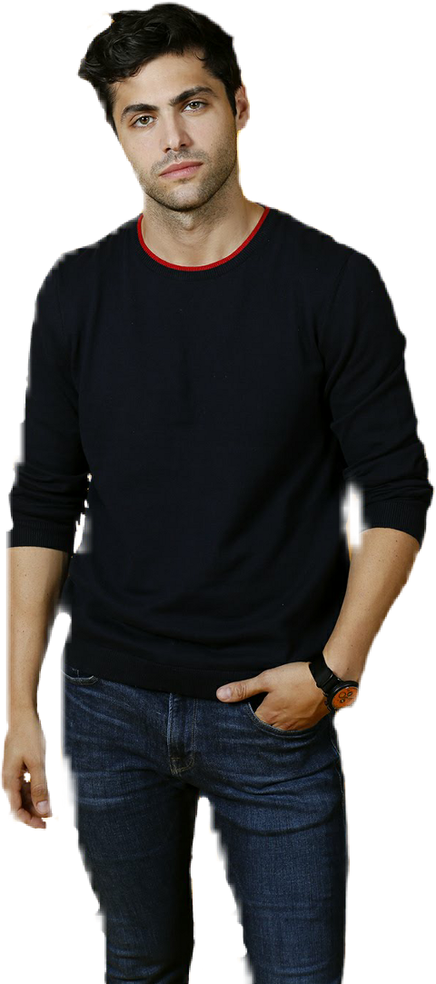 Alec Lightwood (480x1083), Png Download