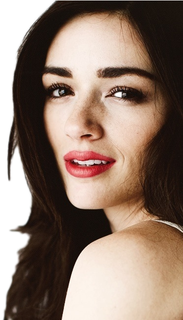 Image - Crystal Reed (500x650), Png Download