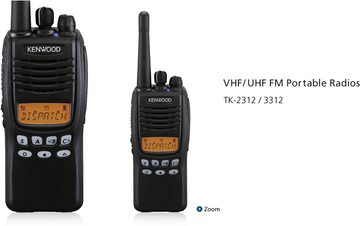 Vhf/uhf Fm Portable Radios Tk-2312/3312 - Radio Kenwood Tk 3312 (940x460), Png Download