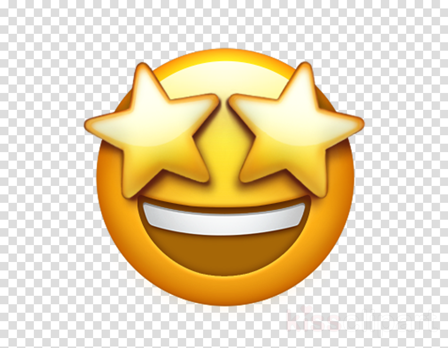 Iphone Heart Eye Emoji Clipart Emoji Iphone - Decoration Vinyl Sticker Vinyl Lion Doors Motorc Decoration (900x700), Png Download