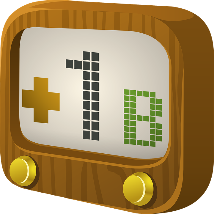 Tv, Screen, 1b, Television, Wood, Buttons, Old, Flat - Physics And Chemistry Formulation Inoganica - Vv. (720x720), Png Download